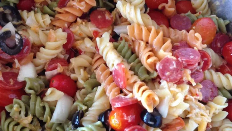 Classic Italian Pasta Salad Recipe — Quick and Easy Homemade Snack