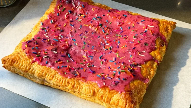 Viral Food Trend: Giant Berries and Cream Pop-Tart You Must Try
